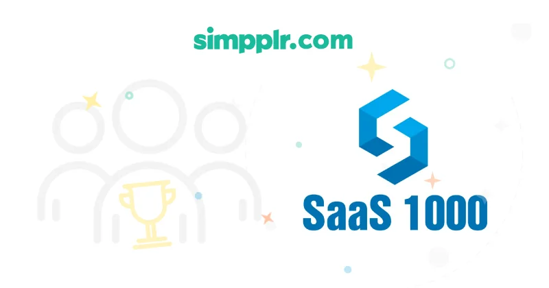 SaaS companies - Simpplr part of SaaS 1000