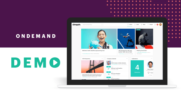 Simpplr Intranet OnDemand Demo