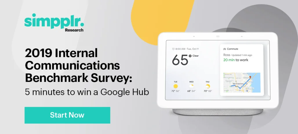 State of Internal Communications - 2019 Internal Communications Benchmark Survey