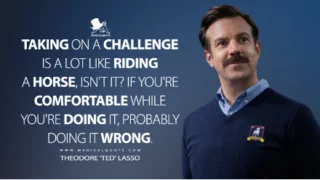 Constructive feedback - quote from Ted Lasso