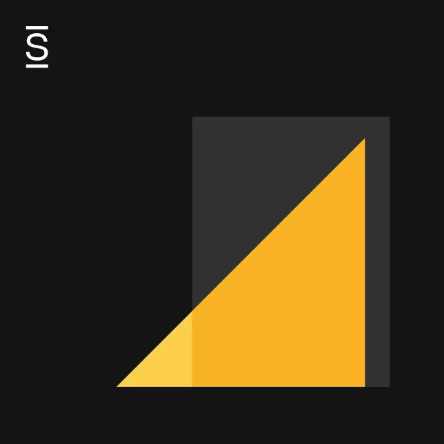 Rapid intranet deployments - black background with orange right triangle and grey rectangle