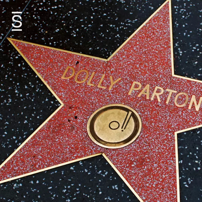 Internal communications - Dolly Parton's star on the Hollywood Walk of Fame