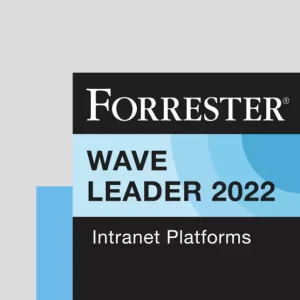 Forrester Wave Leader 2022 Intranet Platforms