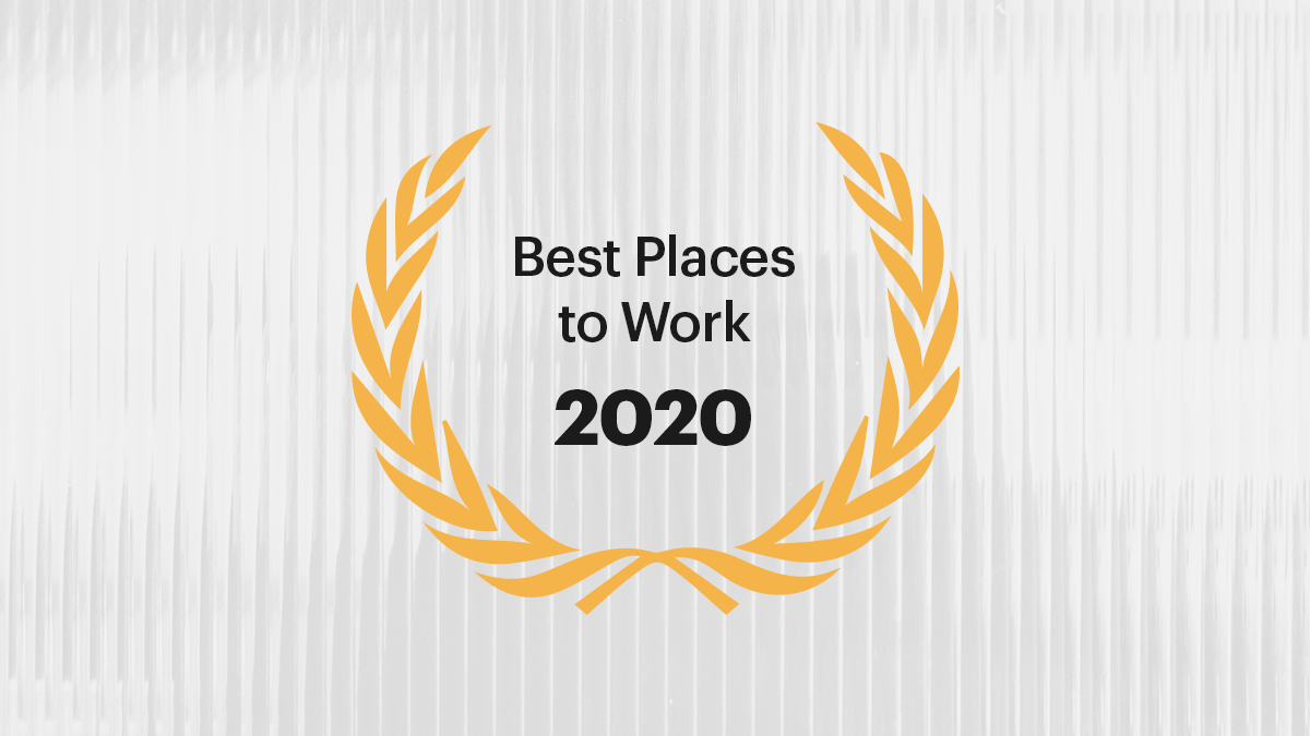 Simpplr recognized 2020 Bay Area Best Places to Work 1