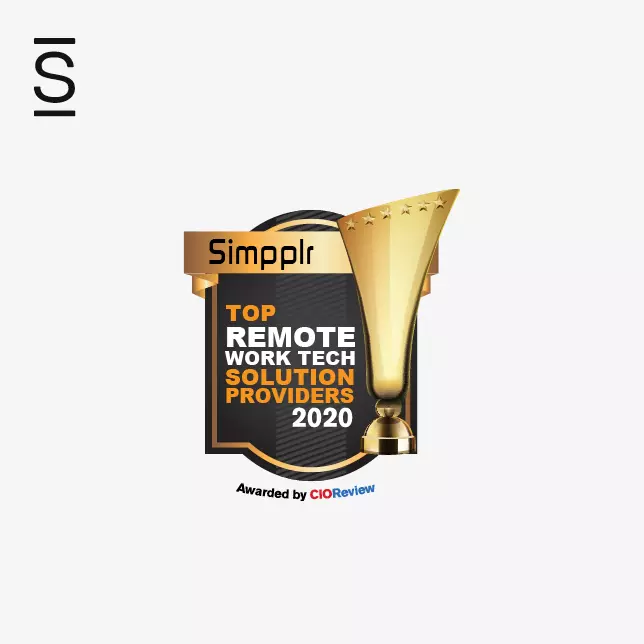 newsroom oct 20 2020 Awards Simpplr awarded Top Remote Work Tech Solution Provider 2020 by CIO Review