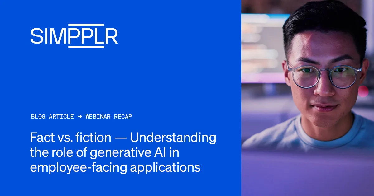 AI in Employee Facing Applications Webinar Recap