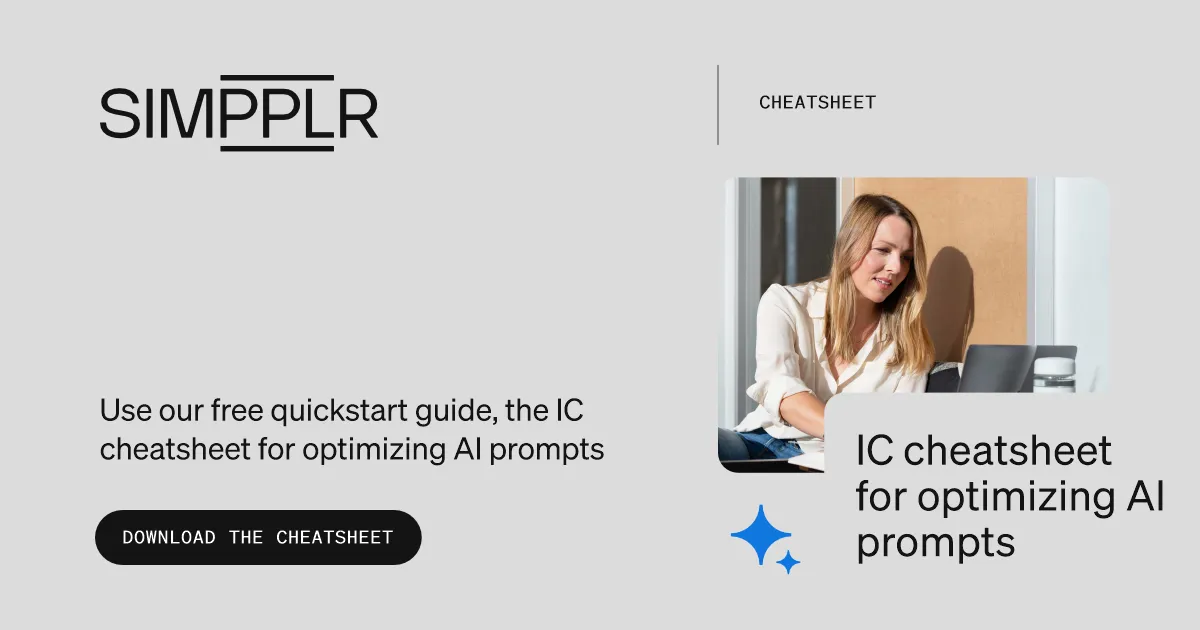 AI Prompts - Optimization cheatsheet for internal comms