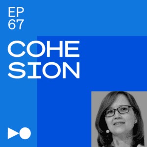 Simpplr cohesion podcast ep 67 - Why control is for amateurs: headshot of Rachel Happe, Founder of Engaged Organizations